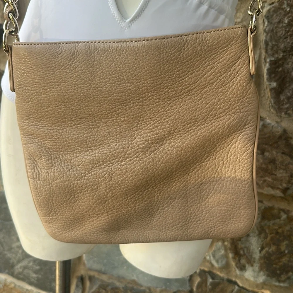 Kate Spade Cobble Hill Ellen Pebbled Leather Crossbody Bag in Tan